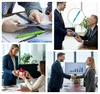 10 Stück ergonomische Kugelschreiber Mehrfarbig Produktbild-Vorschau 5