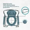 Toilettenstuhl mit rollen Mobiclinic Muelle für Ältere und Produktbild-Vorschau 5