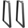 lot de 2 patins de table - piètement de table de haute Voir les images du produit 9