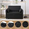 Rozkładana sofa Merax 2 w 1 z funkcją wysuwania, Podgląd zdjęcia produktu 4