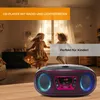 Denver TCL-212BT Boombox mit CD, Bluetooth, USB, AUX & Produktbild-Vorschau 2