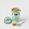 Set di 4 contenitori per cereali da portare con sé, con 3 Anteprima dell’immagine prodotto 7