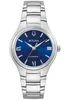 Bulova 96L319 Damenuhr Automatik Sutton Stahl/Blau Produktbild-Vorschau 1