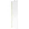Mexen Next Paroi de baignoire 50x150cm verre trempé rayé or Voir les images du produit 1