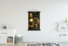 MuchoWow® Textilposter Mädchen mit einem Perlenohrring - Produktbild-Vorschau 2