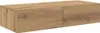 vidaXL Wandregal mit Schubladen Artisan-Eiche 80x33x17cm Produktbild-Vorschau 1