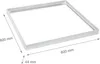 Spectrum Einbaurahmen für LED-Panel Algine 600x600mm weiß Produktbild-Vorschau 9