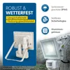 UniTec LED Strahler weiß mit Bewegungsmelder 7 W 850 lm Produktbild-Vorschau 2