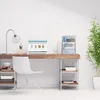 Relaxdays Zeitschriftenhalter Metall, 4 Fächer, Produktbild-Vorschau 2