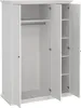 Szafa 3-drzwiowa – biała sypialnia 60,5 x 138,8 cm Podgląd zdjęcia produktu 7