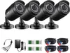 ZOSI 4X CCTV 1080p HD Außen Überwachungskamera Bullet Produktbild-Vorschau 1