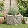 Sechseckiges Gabionen-Hochbeet 100×90×50 cm Produktbild-Vorschau 7
