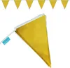 Goodymax® Wimpelkette 10 m Gold Produktbild-Vorschau 1