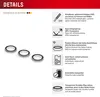 Displex Premium Camera Lens Glass, Samsung S26/S26+, Produktbild-Vorschau 2