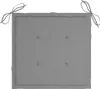 vidaXL Gartenstuhl-Kissen 4 Stk. Grau 50x50x4 cm Produktbild-Vorschau 12