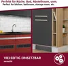 2x hliníková vetracia mriežka čierna 50 x 8 x 1,2 cm na Náhľad obrázku produktu 7
