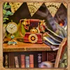 Memories Music Bookshop DIY Book Nook miniatúrny domček 3D Náhľad obrázku produktu 7