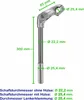 Promax Lenkervorbau Aluminium Winkel verstellbar mit Produktbild-Vorschau 2