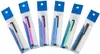 Six stylus pens in individual packaging, arranged diagonally. Produktbild-Vorschau