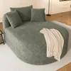Merax Relaxsessel Oval, 1-Sitzer Sessel aus Cordstoff, Produktbild-Vorschau 4