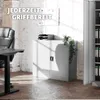 Aktenschrank abschließbar 90 x 40 x 90 cm Produktbild-Vorschau 3