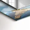 Berge im Nebel – Rechteckiger Spiegel mit Druck 80x60 cm – Produktbild-Vorschau 6