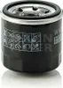 A black oil filter with instructional symbols and brand logo. Podgląd zdjęcia produktu