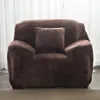 Elastischer Sofabezug Sofa-Überwürfe Thick Velvet Sofahusse Produktbild-Vorschau 3