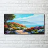 Coloray Canvas 100x50  Wandbild Leinwand Bilder Blume Baum Produktbild-Vorschau 2