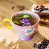 HOMLA Kubek SALVA ręcznie malowany różowy 400 ml Podgląd zdjęcia produktu 8