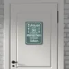 Metallschild XL in 21x28 cm mit schönem Spruch über das Produktbild-Vorschau 6