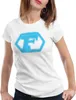 style3 Future T-Shirt Damen Anime, Farbe:Weiß, Größe:2XL Produktbild-Vorschau 1