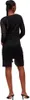 Vila Chikka Lace Langarmkleid Schwarz S Frau Schwarz S Produktbild-Vorschau 2