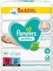 Pampers Wet Wipes Sensitive bezzapachowe 5 opakowań 260 Podgląd zdjęcia produktu 6