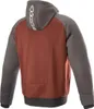 Alpinestars Chrome Sport Motorrad Hoodie, rot/grau, L Produktbild-Vorschau 2