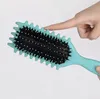 Haarbürste für Locken – Lockenbürste – Grün – Produktbild-Vorschau 1