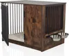 hjh LIVING Box pre psov PAWHOME S Klietka pre psa MDF, Náhľad obrázku produktu 3