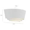 Lindby Modern Moderne wandlamp wit gips incl. LED - Azriel Produktbild-Vorschau 14