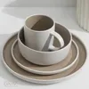 Steingut Teller Set 8 Personen Mix, Shadow Stone/Nordic Produktbild-Vorschau 5
