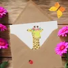 Mr. & Mrs. Panda Grußkarte Giraffe Blumenkranz - Weiß - Produktbild-Vorschau 3