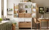 Keukenbuffet met 2 deuren en 5 lades, 80 x 40 x 140 cm, Productafbeelding-voorbeeld 4