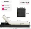 TecTake 401500, Černá, Hliník, Polyester Náhled obrázku produktu 7