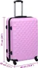 vidaXL Trolley à coque dure rose ABS Voir les images du produit 6