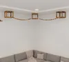 QLS Mur d'escalade pour chats 2 ponts et 3 couchettes Voir les images du produit 2