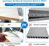 Acezanble Lavabo avec meuble sous vasque, à poser, en Voir les images du produit 5