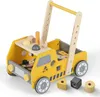 2-in-1 Lauflernwagen Holz Lauflernhilfe mit Produktbild-Vorschau 2