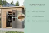 Karibu Gartenhaus Gerätehaus Merseburg 3 mit Anbaudach Produktbild-Vorschau 8