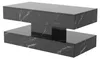 UnboxG Couchtisch 100x50 cm Schwarz in Marmoroptik mit Produktbild-Vorschau 8