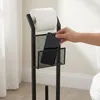 Relaxdays WC-Garnitur mit Ablage, Papierhalter, WC-Bürste, Produktbild-Vorschau 6