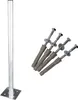 PremiumX 100cm Ø 50mm Standfuß Aluminium SAT Antennenmast Produktbild-Vorschau 1